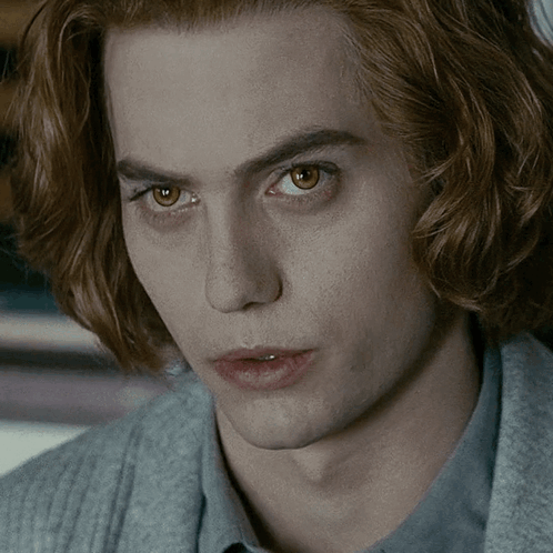 Young Man With Red Hair and Brown Eyes