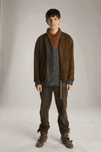 Young Man With Scarf