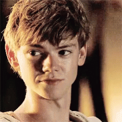 Young Man With Serious Expression Close Up GIF