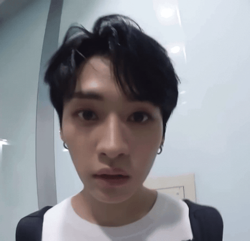 Young Man With Serious Look