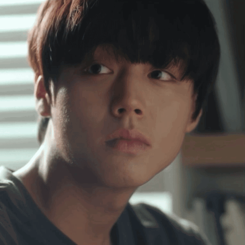 Young Man With Very Sad Look