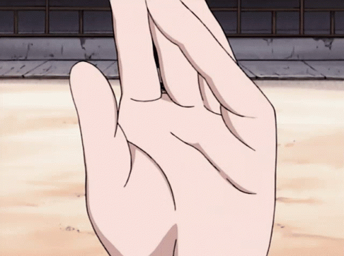 Young Naruto Neji Fighting Stance GIF