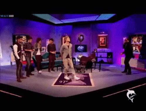 Young Niall Horan Performing Irish Jig GIF