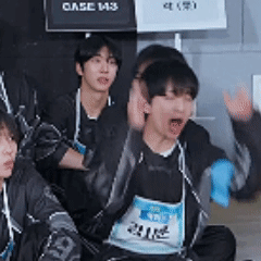 Young People Sitting On Floor With Name Tag Case 143 GIF