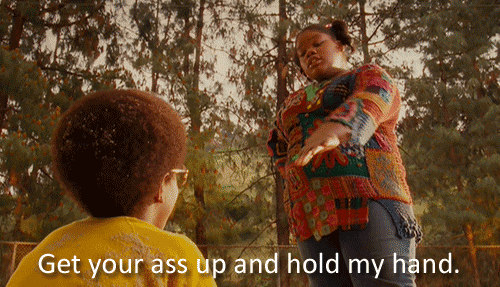 Young Rasputia Helping Out Norbit GIF