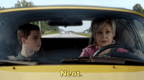 Young Sheldon Cooper Said Neat GIF