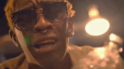 Young Thug Drink Soda GIF