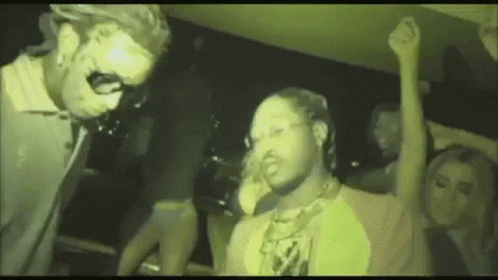 Young Thug Enjoying The Moment With Friends GIF