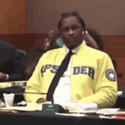 Young Thug Talking To Someone GIF