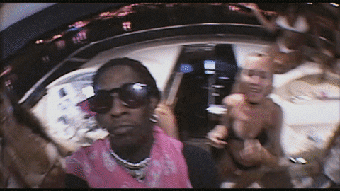 Young Thug With A Lot Of Girls GIF