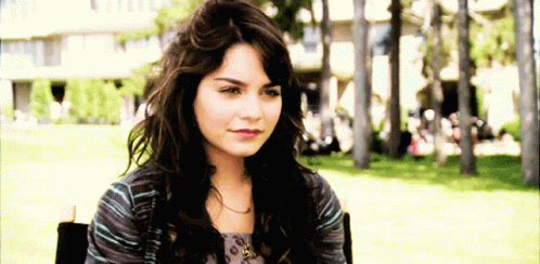 Young Vanessa Hudgens Sigh GIF