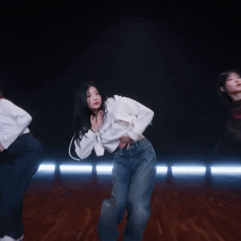 Young Women Dancing On Stage GIF