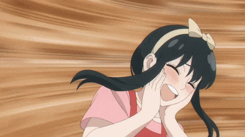 Young Yor And Loid Forger Fighting GIF