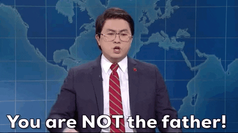 Your Are Not The Father Angry Newscaster GIF