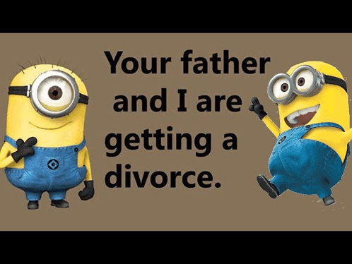 Your Father And I Are Getting Divorce GIF