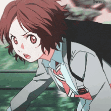 Your Lie In April Tsubaki Sawabe Riding Bicycle GIF