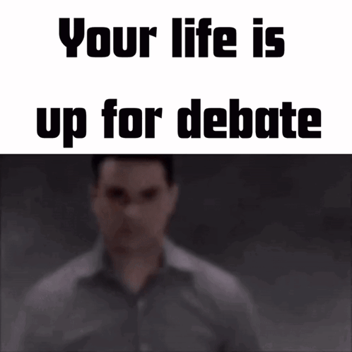 Your Life Is Up For Debate Ben Shapiro GIF