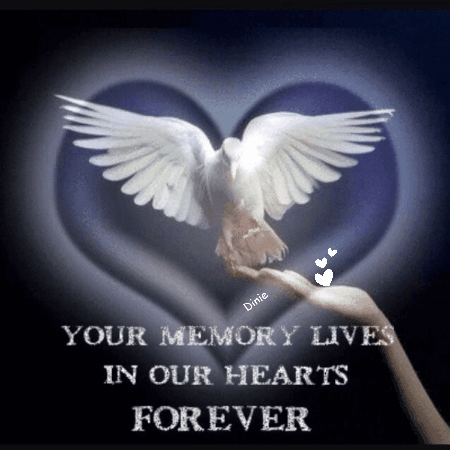 Your Memories Live In Our Hearts Forever GIF