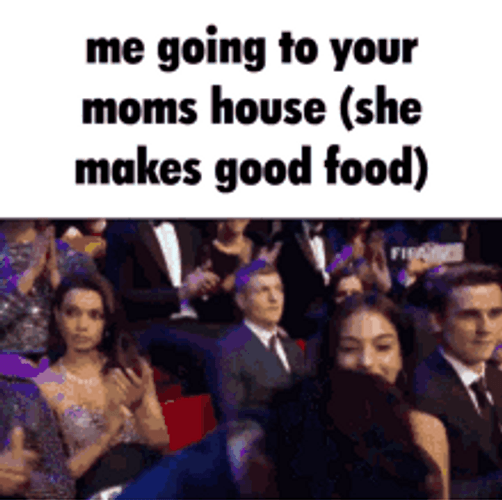 Your Mom House Good Food Hug Meme GIF