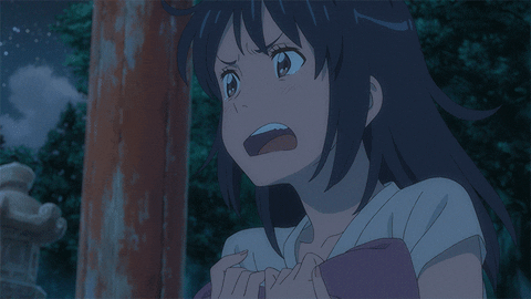 Your Name Angry Mitsuha Miyazimu GIF