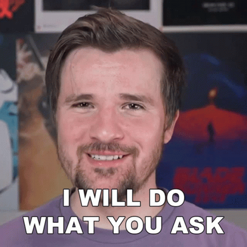 Your Wish Is My Command Ask Jimmy GIF