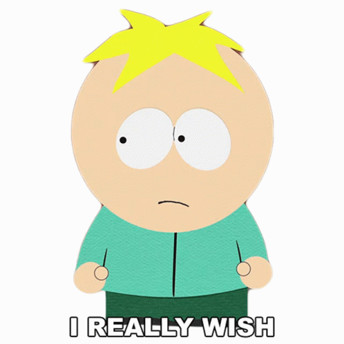 Your Wish Is My Command Butters GIF