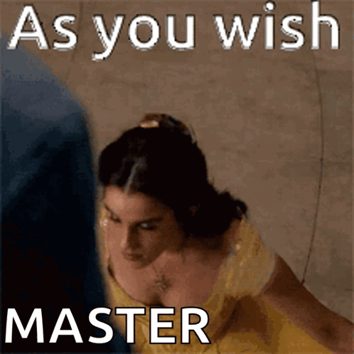 Your Wish Is My Command Emma Watson GIF