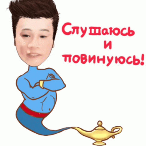 Your Wish Is My Command In Russian GIF