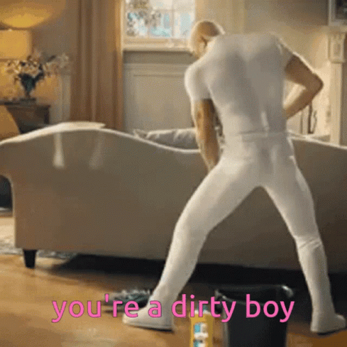 Youre A Dirty Boy Mr Clean Meme GIF