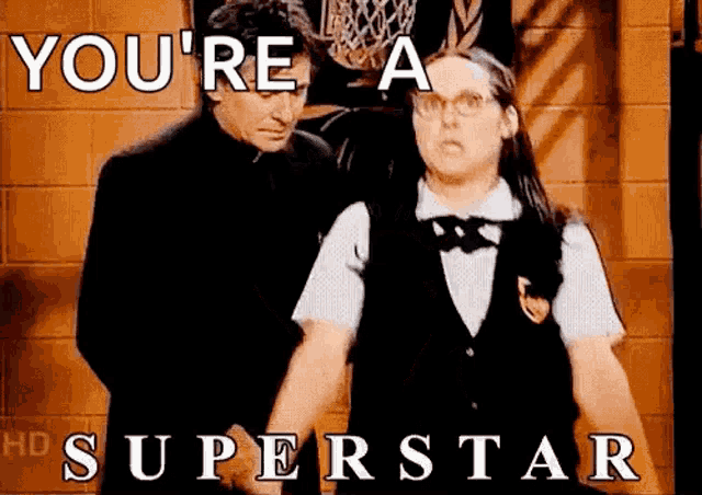 Youre A Superstar Dorky Gif GIF