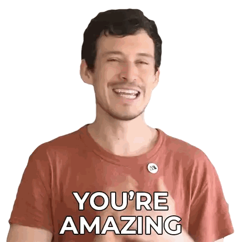 Youre Amazing Devin Montes Sticker