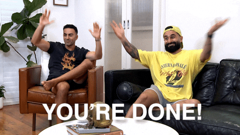 Youre Done Friends Having Fun GIF