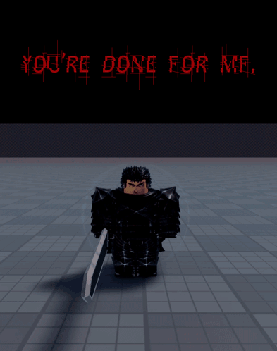 Youre Done Raging Inferno Roblox Avatar GIF