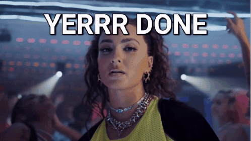 Youre Done Saucy Tori Kelly GIF