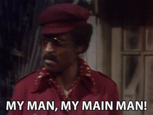 Youre My Main Man Boy Blue GIF