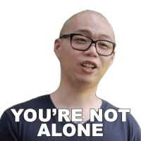 Youre Not Alone Chris Cantada Sticker GIF