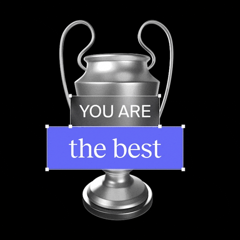 Youre Simply The Best Trophy GIF