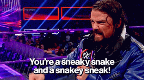 Youre Sly Snake Brian Kendrick Wwe GIF