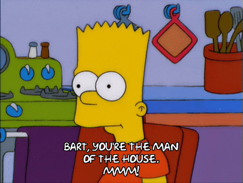 Youre The Man Bart GIF