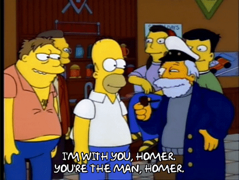 Youre The Man Homer The Vigilante GIF