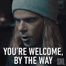 Youre Welcome By The Way Mikey Day GIF