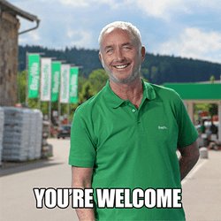 Youre Welcome Green Shirt Guy Bow GIF