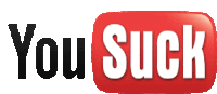 Youtube You Suck Sticker GIF