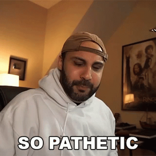 Youtuber Ahmed Aldoori So Pathetic GIF