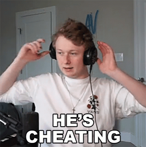 Youtuber Avfn He's Cheating GIF