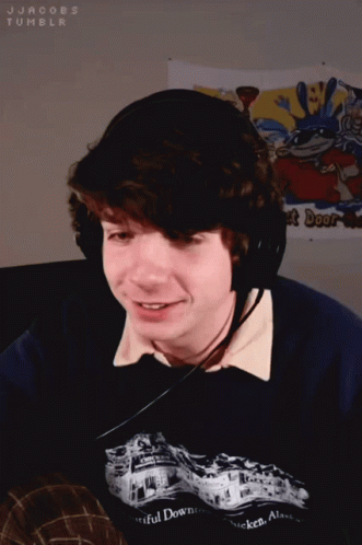 Youtuber Karl Jacobs Cute Laugh GIF