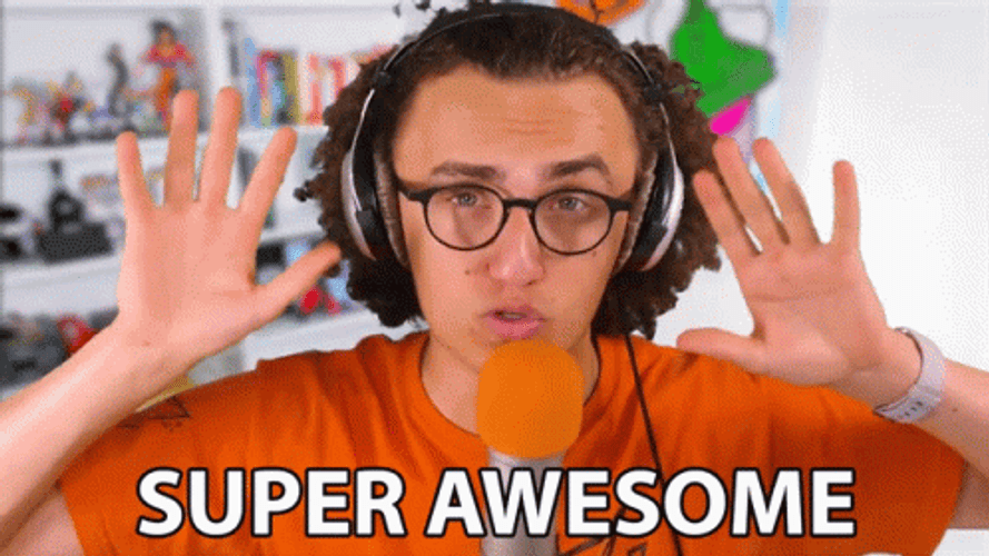 Youtuber Kwebbelkop Super Awesome Reaction GIF