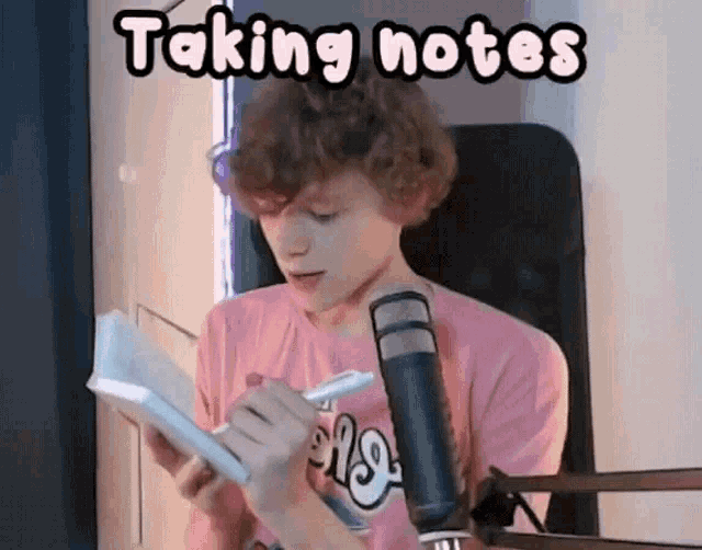 Taking Notes GIFs