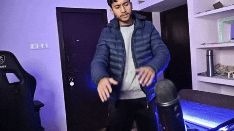 Youtuber Seems To Love This GIF