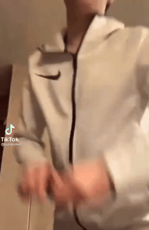 Youtuber Tapping Then Handing Credit Card GIF